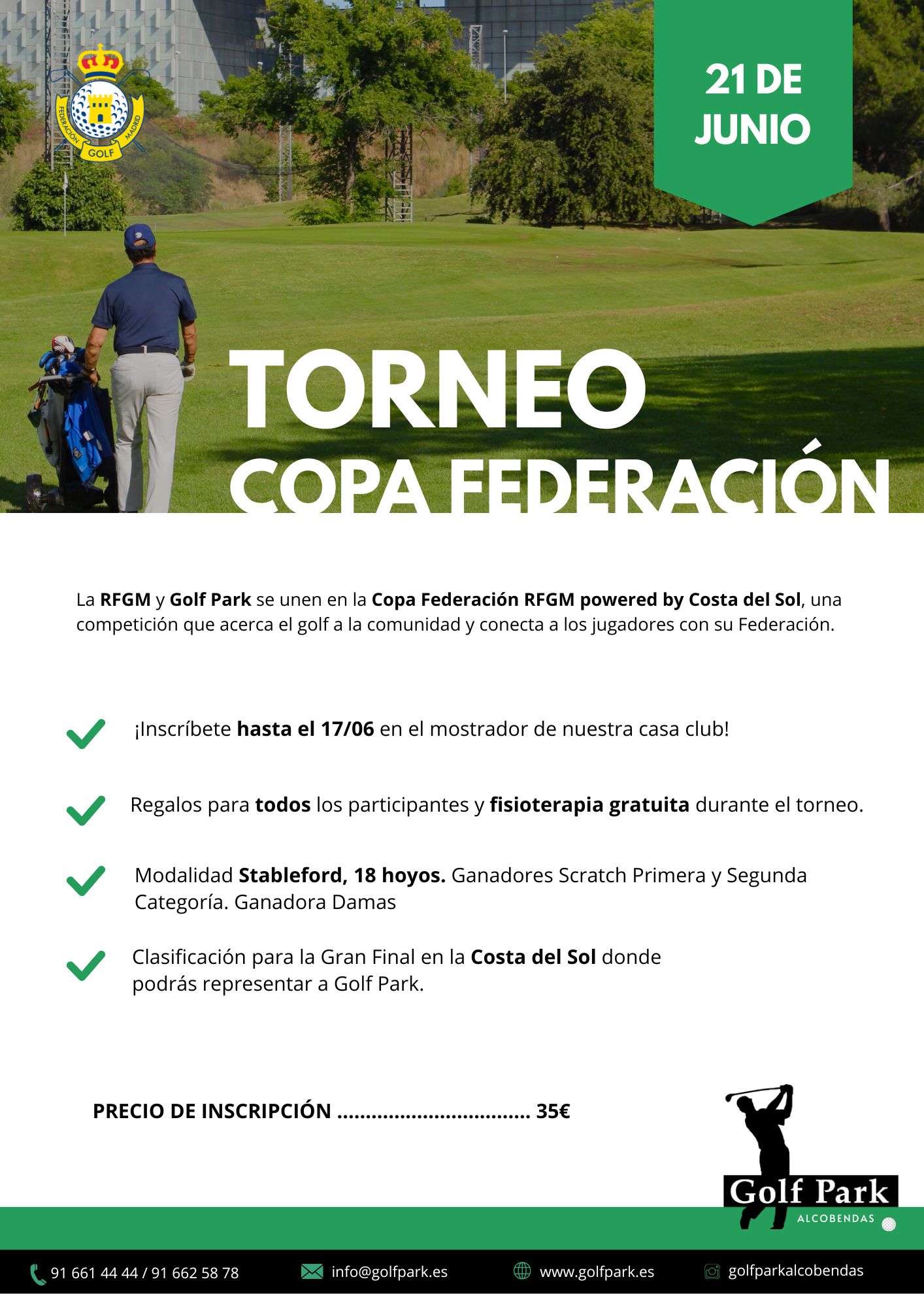 TORNEO DE GOLF COPA FEDERACION 